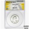 Image 1 : 1935-S Washington Silver Quarter ANACS MS64