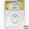Image 1 : 1935-S Washington Silver Quarter ANACS MS63