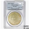 Image 1 : 1878 7/8TF Morgan Silver Dollar PCGS MS63 Strong