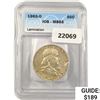 Image 1 : 1963-D Franklin Half Dollar ICG MS63 Lamination