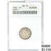Image 1 : 1883 Kingdom of Hawaii Dime ANACS AU55