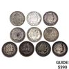 Image 1 : 1892-1893 Columbian Half Dollar Collection [10 Coins]