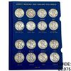 Image 1 : 1916-1940 Walking Liberty Half Dollar Set [45 Coins]