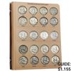 Image 1 : 1948-1963 Complete Franklin Half Dollar Set [35 Coins]