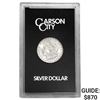 Image 1 : 1884-CC Morgan Silver Dollar   GSA