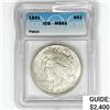 Image 1 : 1921 Silver Peace Dollar ICG MS63