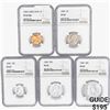 Image 1 : [5]1960 U.S. Proof Set  NGC PF67