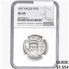 Image 1 : 1997 1/2oz Platinum Eagle NGC MS69