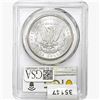 Image 2 : 1884-CC Morgan Silver Dollar PCGS MS64