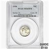 Image 1 : 1936 Mercury Silver Dime PCGS MS65 FB
