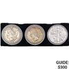 Image 1 : 1889-2017 US Silver Dollar Set [3 Coins]
