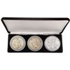 Image 3 : 1889-2017 US Silver Dollar Set [3 Coins]