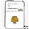 Image 1 : 1858 Flying Eagle Cent NGC VF30 Lg. Letters