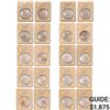 Image 1 : 1922-1925 UNC Silver Peace Dollar Set [20 Coins]