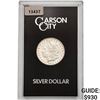 Image 1 : 1882-CC Morgan Silver Dollar   GSA