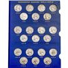 Image 4 : 1932-1964 Complete Washington Quarter Set [84 Coins]