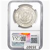 Image 2 : 1883-CC Morgan Silver Dollar NGC MS65