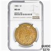 Image 1 : 1883 Morgan Silver Dollar NGC MS64