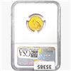 Image 2 : 1928 $2.50 Gold Quarter Eagle NGC MS62