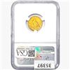 Image 2 : 1927 $2.50 Gold Quarter Eagle NGC MS62