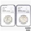 Image 1 : [2]1947-D Walking Liberty Half Dollar NGC MS63-64