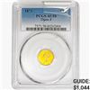 Image 1 : 1873 Rare Gold Dollar PCGS AU58 Open 3