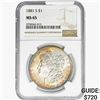 Image 1 : 1881-S Morgan Silver Dollar NGC MS65