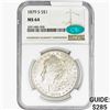 Image 1 : 1879-S CAC Morgan Silver Dollar NGC MS64