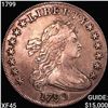 Image 1 : 1799 Draped Bust Dollar NEARLY UNCIRCULATED