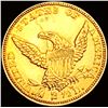 Image 2 : 1839/8-C $2.50 Gold Quarter Eagle UNCIRCULATED