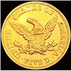 Image 2 : 1861 $5 Gold Half Eagle UNCIRCULATED