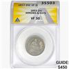 Image 1 : 1853 Seated Liberty Quarter ANACS VF30 Arrows&Rays