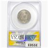 Image 2 : 1853 Seated Liberty Quarter ANACS VF30 Arrows&Rays