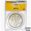 Image 1 : 1888 Morgan Silver Dollar ANACS MS63