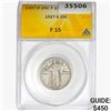 Image 1 : 1927-S Standing Liberty Quarter ANACS F15