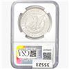 Image 2 : 1887 Morgan Silver Dollar NGC MS63