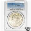 Image 1 : 1884-O Morgan Silver Dollar PCGS MS64