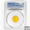 Image 1 : 1928 $2.50 Gold Quarter Eagle PCGS MS62