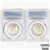 Image 1 : [2]1943 Walking Liberty Half Dollar PCGS MS65