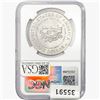 Image 2 : 1997-S .77oz Silver J. Robinson $1 NGC MS69