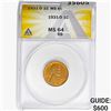 Image 1 : 1931-D Wheat Cent ANACS MS64 RB