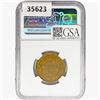 Image 2 : 1891 1C Canada NGC AU55 BN Lg. Leaves Sm. Date