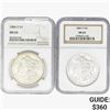 Image 1 : 1884-O [2] Morgan Silver Dollar NGC MS63