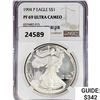 Image 1 : 1994-P American 1oz Silver Eagle NGC PF69 Ultra CAM