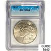 Image 1 : 1935 Silver Peace Dollar ICG MS64