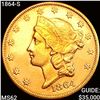 Image 1 : 1864-S $20 Gold Double Eagle UNCIRCULATED