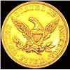 Image 2 : 1859 $5 Gold Half Eagle CHOICE AU