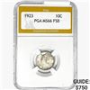 Image 1 : 1923 Mercury Silver Dime PGA MS66 FSB