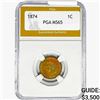 Image 1 : 1874 Indian Head Cent PGA MS65