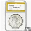 Image 1 : 1878-CC Morgan Silver Dollar PGA MS65